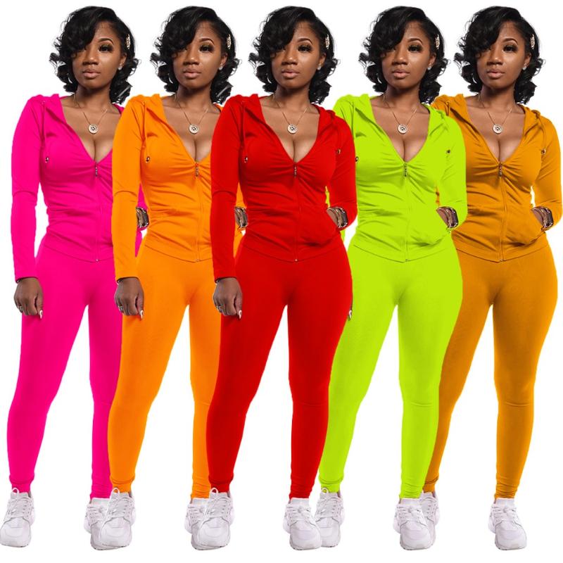 2021 Autumn Women' Fashion 2 Piece Set Tracksuit Long Sleeve Solid Red Top + Pants Jogging Suits Sportswear Hot Suit#, Green
2021 Autumn Women' Fashion 2 Piece Set Tracksuit Long Sleeve Solid Red Top + Pants Jogging Suits Sportswear Hot Suit#, Green