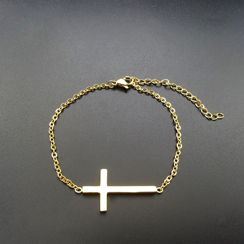 Jesus Christian Stainless Steel Womens Mens Gold Silver color Cross Chain Link Bracelets Charm Keepsake Girl Baby Homme Bracelet
Jesus Christian Stainless Steel Womens Mens Gold Silver color Cross Chain Link Bracelets Charm Keepsake Girl Baby Homme Bracelet