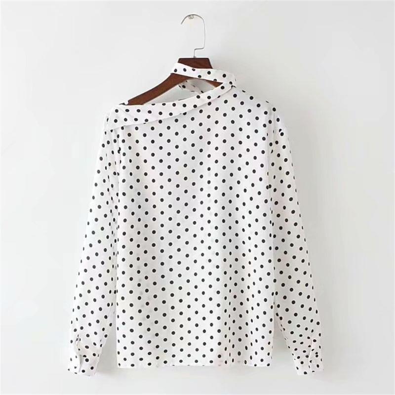 2020 Spring Women' New French Off-the-shoulder Slant Shoulder Long Sleeve Polka Dot Trendy Age-Decreasing Niche Shirt, Beige
2020 Spring Women' New French Off-the-shoulder Slant Shoulder Long Sleeve Polka Dot Trendy Age-Decreasing Niche Shirt, Beige