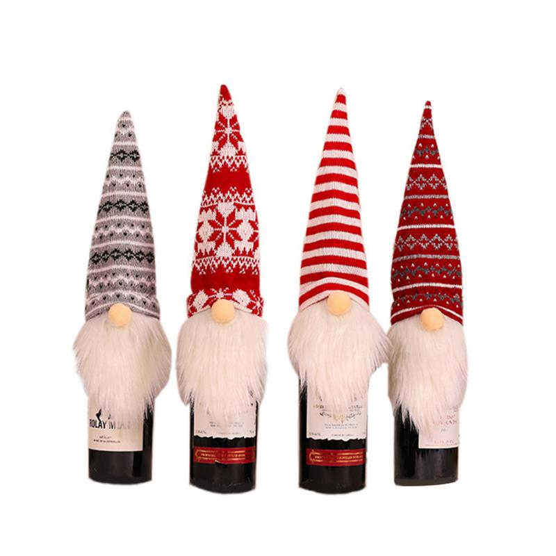 Christmas Gift Wine Bottle Holder Cute Gnome Wine Bottle Toppers Dinner Table Decoration for Home
Christmas Gift Wine Bottle Holder Cute Gnome Wine Bottle Toppers Dinner Table Decoration for Home