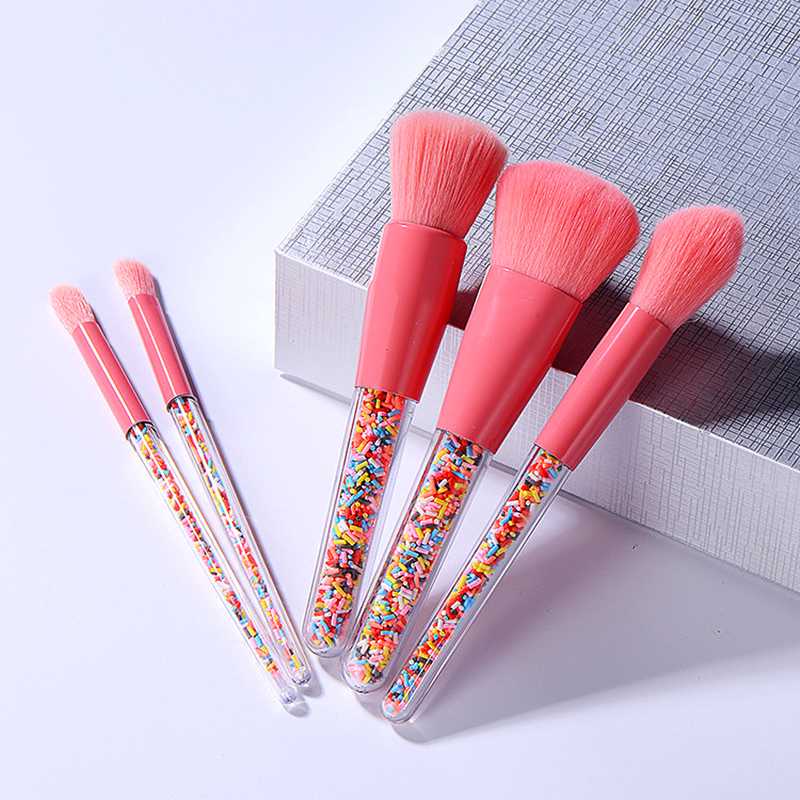 ZZDOG 5pcs professional Makeup brush set powder brush blush Foundation eye shadow Cute cosmetics Candy theme beauty tools
ZZDOG 5pcs professional Makeup brush set powder brush blush Foundation eye shadow Cute cosmetics Candy theme beauty tools