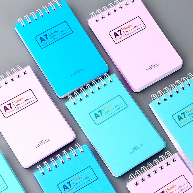 1PC Mini Portable Coil Notebook A7 Notebook 80 Page Paper Notepad Pocket Diary Planner Writting Paper School Supplies Stationery
1PC Mini Portable Coil Notebook A7 Notebook 80 Page Paper Notepad Pocket Diary Planner Writting Paper School Supplies Stationery