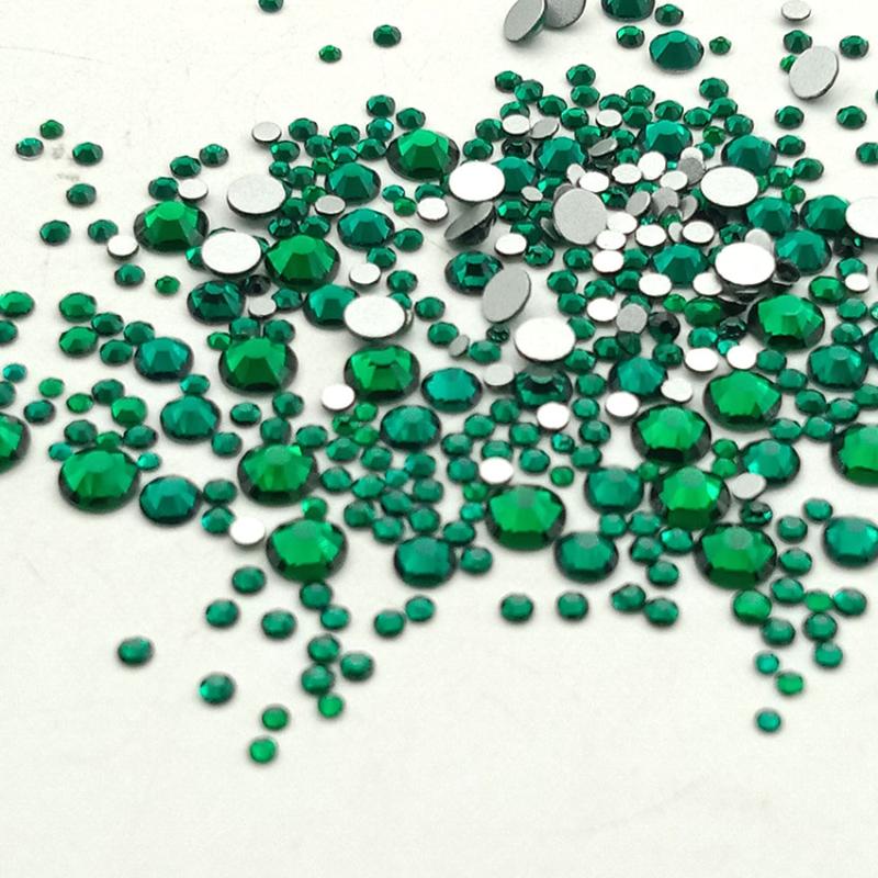 Queenme Nail Art Rhinestone SS3-SS30 Malachite green Glass Flatback Non HotFix Rhinestones Glue On For Nails Decorations
Queenme Nail Art Rhinestone SS3-SS30 Malachite green Glass Flatback Non HotFix Rhinestones Glue On For Nails Decorations