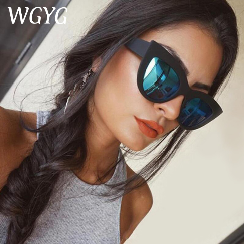 2020 Retro Thick Frame Cat Eye Sunglasses Women Ladies Fashion Brand Designer Mirror Lens Cateye Sun Glasses For Female
2020 Retro Thick Frame Cat Eye Sunglasses Women Ladies Fashion Brand Designer Mirror Lens Cateye Sun Glasses For Female