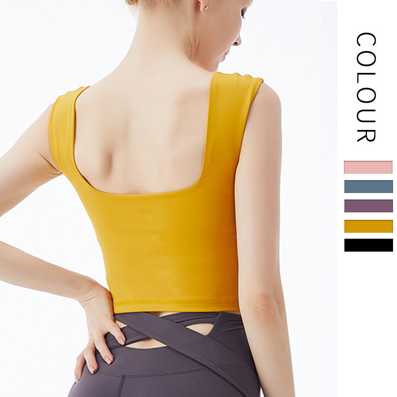 Woman Shockproof Gathering Running Sports Yoga Vest Beauty Back Top Push Up Fitness Exercise Gym Seamless Bra Crop Top Workout, Yellow
Woman Shockproof Gathering Running Sports Yoga Vest Beauty Back Top Push Up Fitness Exercise Gym Seamless Bra Crop Top Workout, Yellow