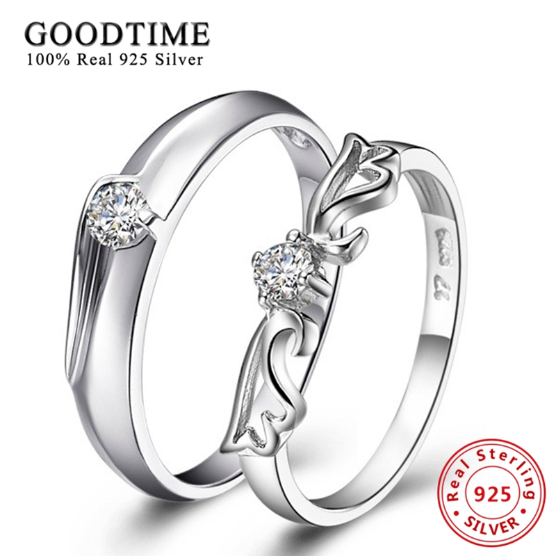 1PCS Ring 925 Sterling Silver Couple Double Rings for Lover Brilliant CZ Zirconia Adjustable Size Wedding Ring Jewelry Wholesale
1PCS Ring 925 Sterling Silver Couple Double Rings for Lover Brilliant CZ Zirconia Adjustable Size Wedding Ring Jewelry Wholesale