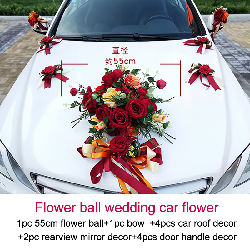 V/U shape A set wedding car decor roses artificial flowers flower ball Valentine's Day wreath diy party wedding decoration, A flower ball
V/U shape A set wedding car decor roses artificial flowers flower ball Valentine's Day wreath diy party wedding decoration, A flower ball