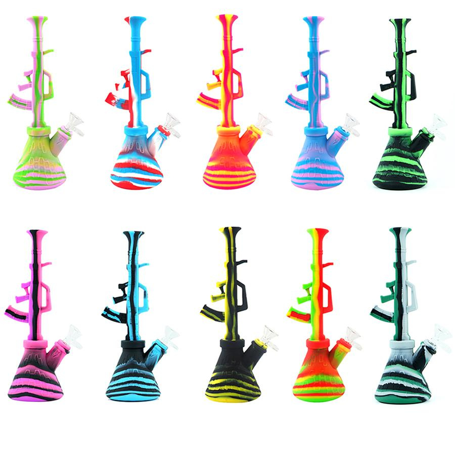 New Shape Silicone Water Bong Removable hookah bongs with glass filter bowl silicone dab rig for smoke unbreakable
New Shape Silicone Water Bong Removable hookah bongs with glass filter bowl silicone dab rig for smoke unbreakable