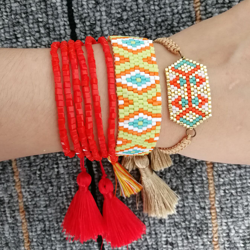 SHINUSBOHO Women pulseras MIYUKI Bracelets for Men Fashion Multi Layer Jewelry Knotted Tassel Delica Bracelets Bangels
SHINUSBOHO Women pulseras MIYUKI Bracelets for Men Fashion Multi Layer Jewelry Knotted Tassel Delica Bracelets Bangels