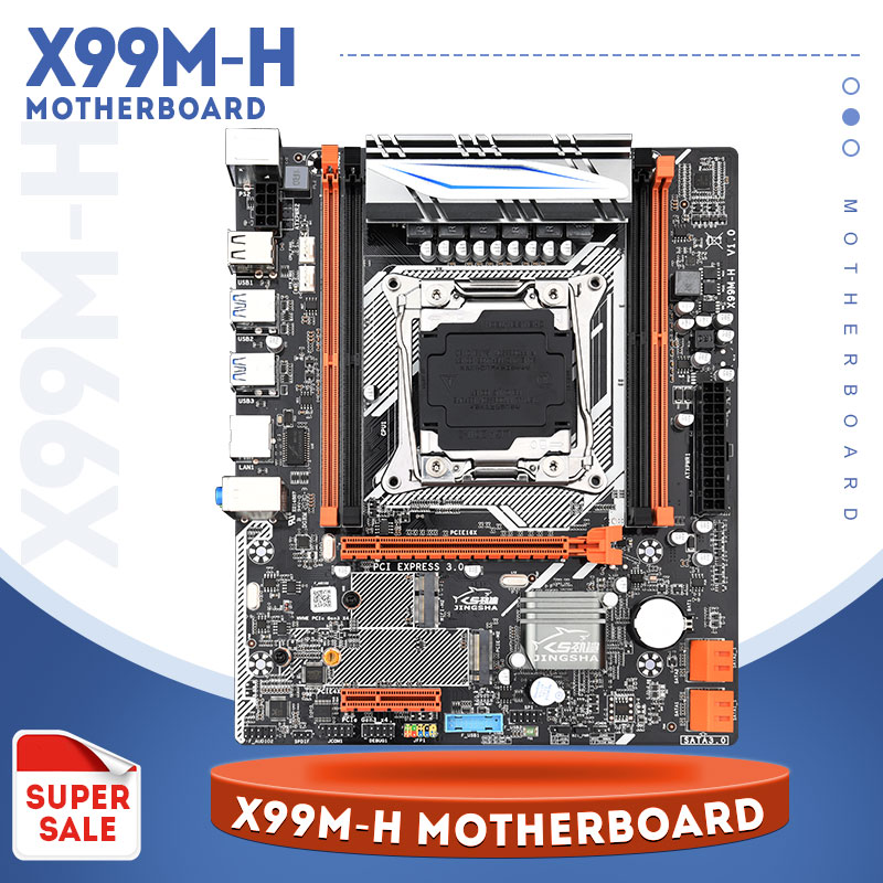 JINGSHA X99 lga 2011-3motherboard support NVME M.2 USB3.0 SATA 3.0 E5-2011v3/V4 CPU and 2*DDR4 2133/2400mhz Server memory
JINGSHA X99 lga 2011-3motherboard support NVME M.2 USB3.0 SATA 3.0 E5-2011v3/V4 CPU and 2*DDR4 2133/2400mhz Server memory
