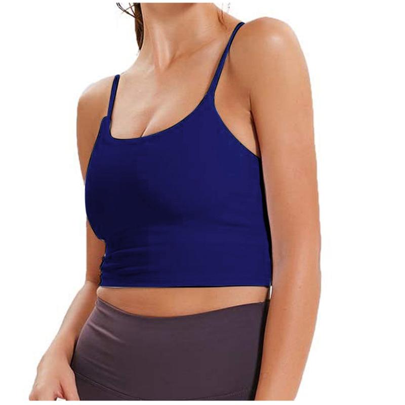 Fashion Womens Camis Crop Tanks Tops Sleeveless Cotton Bustier Unpadded Bandeau Bra Vest Crop Top Seamless Bralette 2020 #Y, Navy
Fashion Womens Camis Crop Tanks Tops Sleeveless Cotton Bustier Unpadded Bandeau Bra Vest Crop Top Seamless Bralette 2020 #Y, Navy