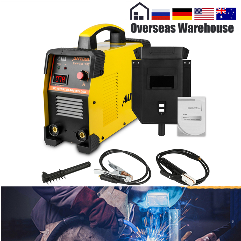 

AUTOOL EWM508 Arc Welder Inverter Electric Welding Machine 110V 220V MMA For Welding Working Electric Sheet Metal Working Tool