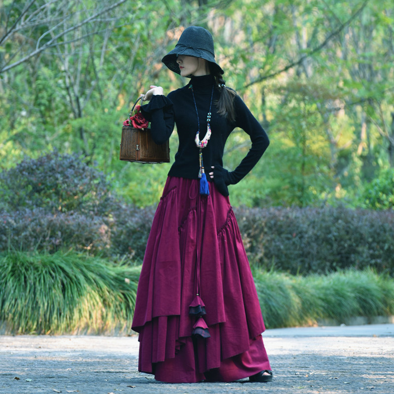 Free Shipping 2020 New Fashion Long Maxi A-line Elastic Waist Women Autumn Winter Corduroy Big Hem -2XL High Quality Skirts, Green
Free Shipping 2020 New Fashion Long Maxi A-line Elastic Waist Women Autumn Winter Corduroy Big Hem -2XL High Quality Skirts, Green