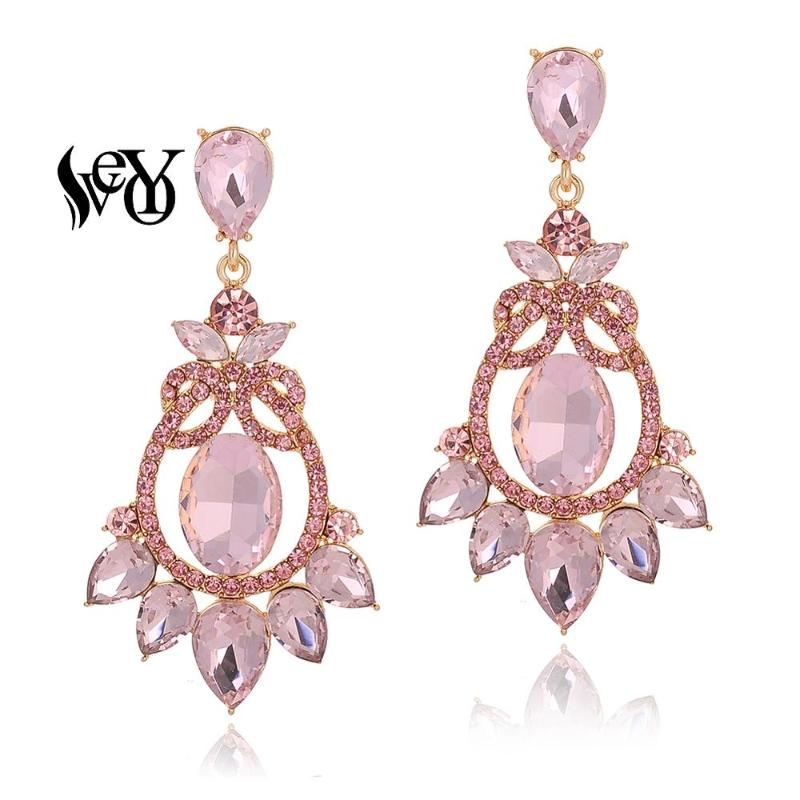 VEYO Elegant Luxury Crystal Drop Earrings for Women Round Rhinestone Drop Earrings Fashion Jewelry New Arrival
VEYO Elegant Luxury Crystal Drop Earrings for Women Round Rhinestone Drop Earrings Fashion Jewelry New Arrival