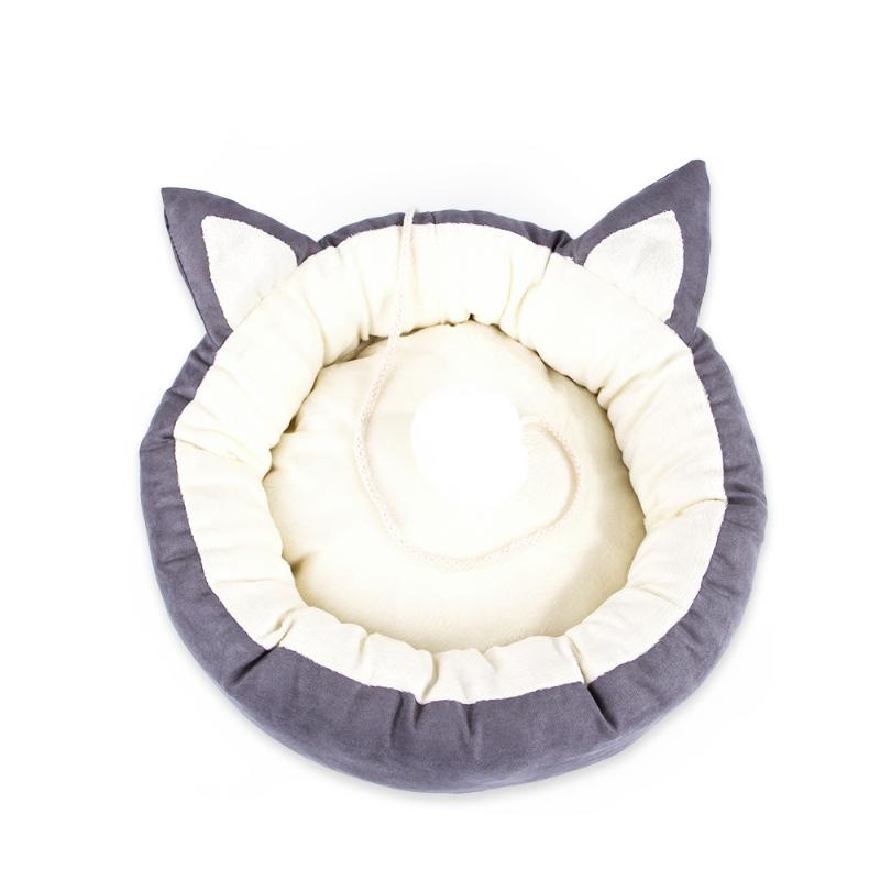 Pet Cat Bed Nest Super Soft Pet Bed Kennel Dog Round Cat Winter Warm Sleeping Bag Plush Puppy Cushion Mats Dogs perros acesorios
