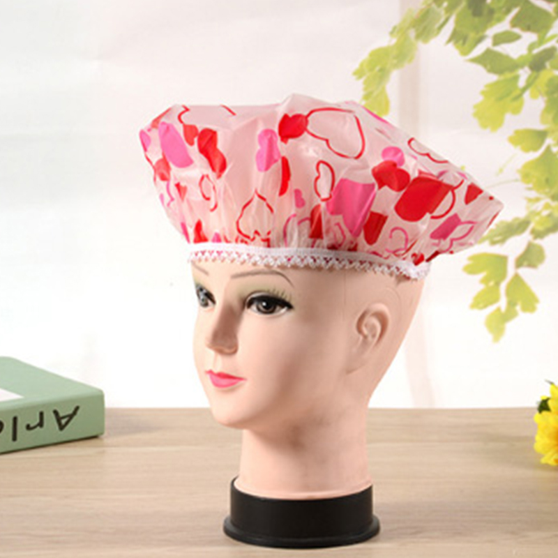 1PC Color Lace Style Color Random Waterproof Shower Cap Thick Elastic Shower Cap Ladies Hair Salon Bathroom Products
1PC Color Lace Style Color Random Waterproof Shower Cap Thick Elastic Shower Cap Ladies Hair Salon Bathroom Products
