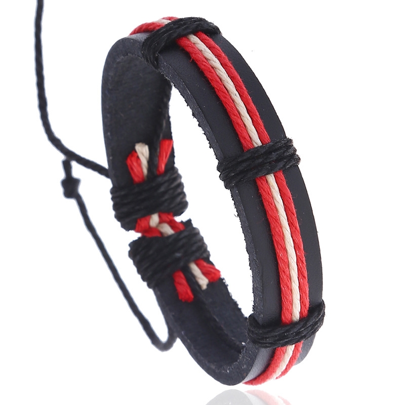 New Color Rope Woven Leather Bracelets Simple Men Women Couple Bracelets for Women Fashion Jewelry Accessories
New Color Rope Woven Leather Bracelets Simple Men Women Couple Bracelets for Women Fashion Jewelry Accessories