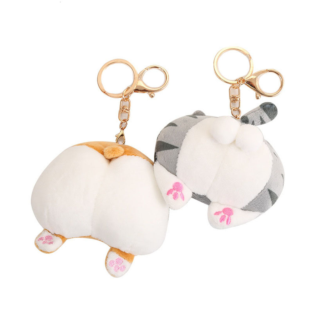 Girls Plush Keychain Funny Corgi Cat Key Ring Butt Stuffed Animals Filled Stitch Soft Toys Bag Kawaii Decoration Pendant
Girls Plush Keychain Funny Corgi Cat Key Ring Butt Stuffed Animals Filled Stitch Soft Toys Bag Kawaii Decoration Pendant