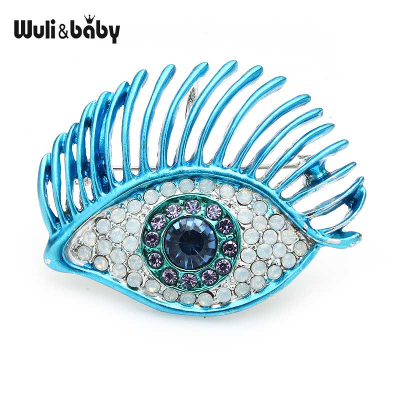 Wuli&baby Charming Long Lash Eyes Brooches For Women Rhinestone 2-color Eyes Party Casual Office Brooch Pins Gifts
Wuli&baby Charming Long Lash Eyes Brooches For Women Rhinestone 2-color Eyes Party Casual Office Brooch Pins Gifts