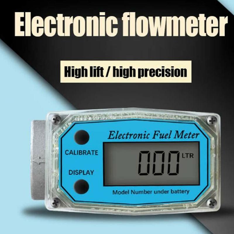 K24 High Accuracy Multipurpose Digital Display Measuring Flow Meter Portable Tools LCD Fuel Adjustable Electronic Easy Operate
K24 High Accuracy Multipurpose Digital Display Measuring Flow Meter Portable Tools LCD Fuel Adjustable Electronic Easy Operate