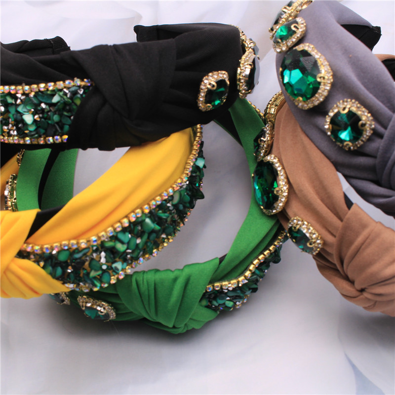 European And American Fashion Wild Rhinestone Headband Korean Style Simple Super Flash Stitching Headband Hair Accessories
European And American Fashion Wild Rhinestone Headband Korean Style Simple Super Flash Stitching Headband Hair Accessories