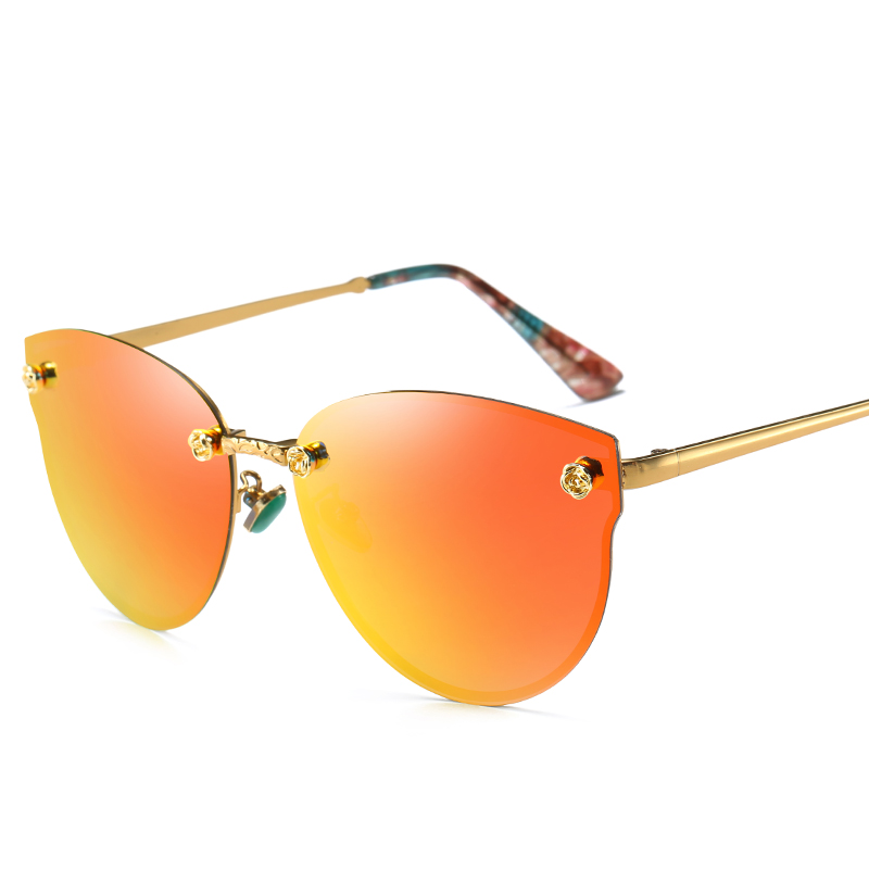 Sunglasses YECKPOWO Women's Polarized Women Sun Glasses Female Goggle UV400 Gafas De Sol Rimless Cat Eye Lents
Sunglasses YECKPOWO Women's Polarized Women Sun Glasses Female Goggle UV400 Gafas De Sol Rimless Cat Eye Lents