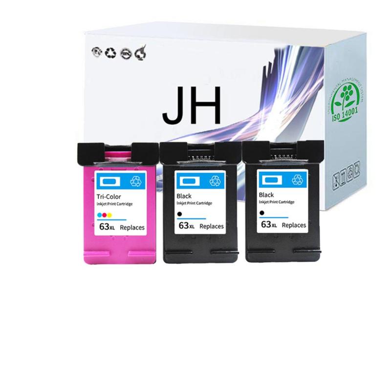 JH 63 63XL Ink Cartridges Compatible for 63 XL Deskjet 1110 1112 2130 2131 2132 2133 2134 3630 printer
JH 63 63XL Ink Cartridges Compatible for 63 XL Deskjet 1110 1112 2130 2131 2132 2133 2134 3630 printer