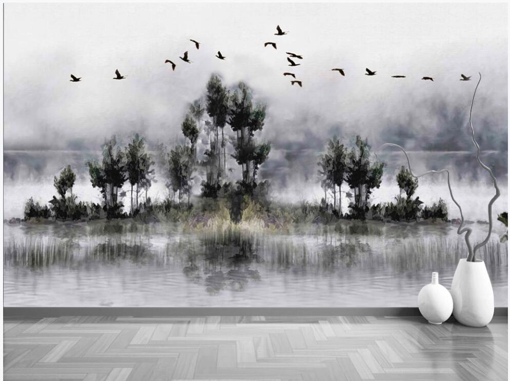 custom photo mural 3d wallpaper Modern minimalist hand painted smoke forest bird room home decor 3d wall muals wall paper for walls 3 d, Non-woven
custom photo mural 3d wallpaper Modern minimalist hand painted smoke forest bird room home decor 3d wall muals wall paper for walls 3 d, Non-woven