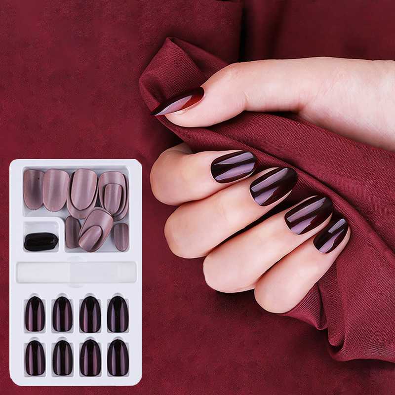 24/30Pcs Fake Nails With Glue Press On Nails Nail Tips With Jelly Double-sided Tape Natural Extension Nail Art, Tjp707-27
24/30Pcs Fake Nails With Glue Press On Nails Nail Tips With Jelly Double-sided Tape Natural Extension Nail Art, Tjp707-27