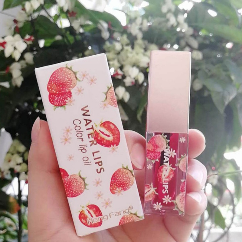 Lip Gloss Nourishing Color Changing Transparent Makeup Moisturizing Liquid Lipstick Plant Lips