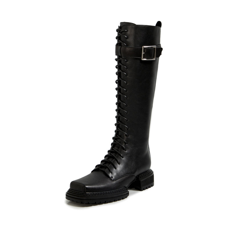Platform Women Knee High Boots Party Casual Shoes Woman Genuine Leather Chunky Heels Long Boots Warm, Qipi
Platform Women Knee High Boots Party Casual Shoes Woman Genuine Leather Chunky Heels Long Boots Warm, Qipi