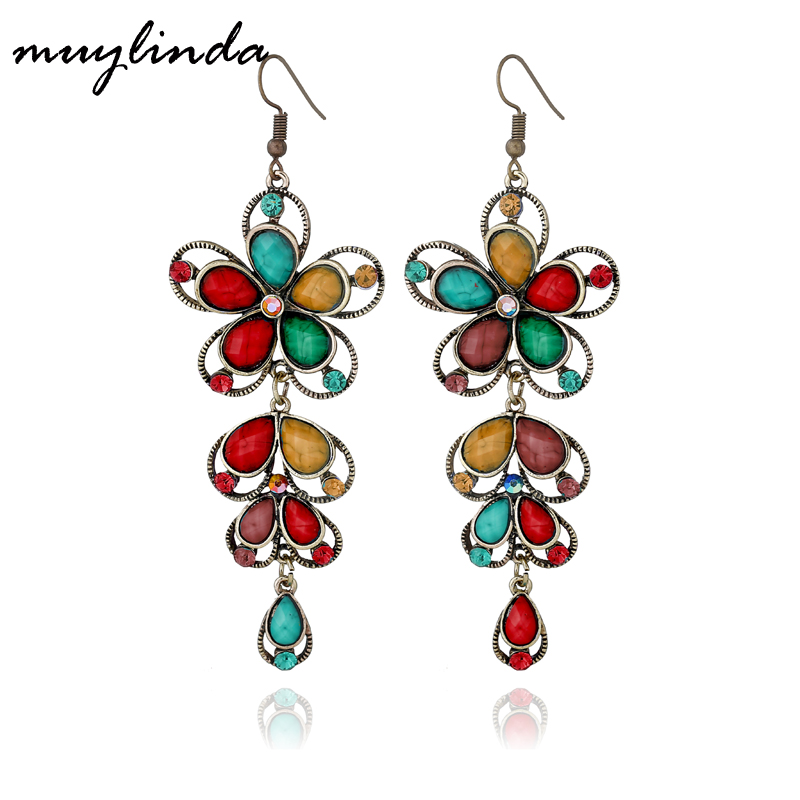 muylinda Boho Flower Drop Earring Jewelry Women Tassel Earrings Vintage Stone Charm Earring Accessories
muylinda Boho Flower Drop Earring Jewelry Women Tassel Earrings Vintage Stone Charm Earring Accessories