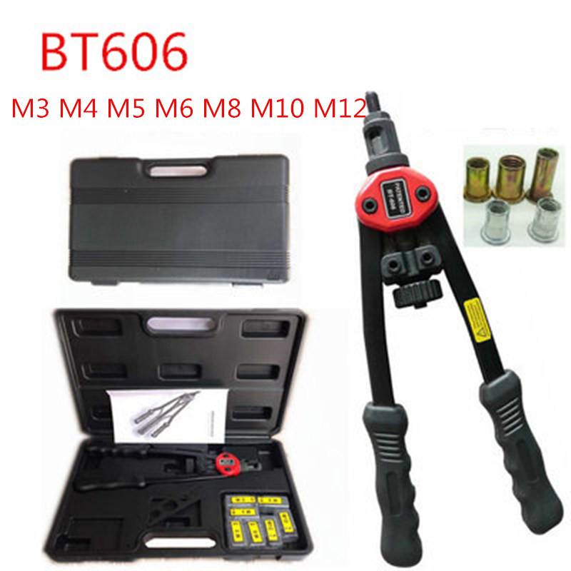Riveter Gun Auto rivet tool 12" Blind Rivet Nut Gun Heavy Hand INSER NUT Tool Manual Mandrels M3 M4 M5 M6 M8 M10 BT-606/603/605
Riveter Gun Auto rivet tool 12" Blind Rivet Nut Gun Heavy Hand INSER NUT Tool Manual Mandrels M3 M4 M5 M6 M8 M10 BT-606/603/605