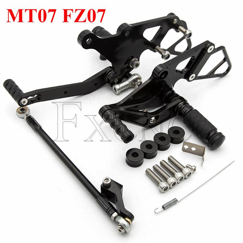 CNC Rearset For MT07 MT-07 FZ07 FZ-07 MT 07 Motorcycle Adjustable Rear set Footrest Footpeg Foot Pegs 2013-2020 2020 2020
CNC Rearset For MT07 MT-07 FZ07 FZ-07 MT 07 Motorcycle Adjustable Rear set Footrest Footpeg Foot Pegs 2013-2020 2020 2020