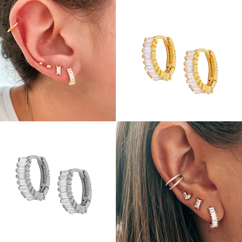 Women Lovers' Cute INS Bling Pendientes Plata De Ley 925 Hoop Earrings For Mujer Wedding Engagement Party Gifts Fine Jewelry
Women Lovers' Cute INS Bling Pendientes Plata De Ley 925 Hoop Earrings For Mujer Wedding Engagement Party Gifts Fine Jewelry