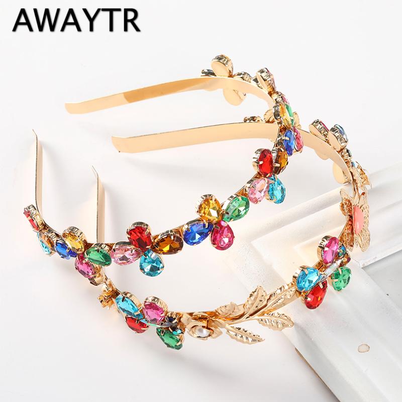 AWAYTR Korean Fashion Jeweled Hair Band Accessories Shiny Clear Full Crystal Flower Hairband Rhinestone Headbands Women Party
AWAYTR Korean Fashion Jeweled Hair Band Accessories Shiny Clear Full Crystal Flower Hairband Rhinestone Headbands Women Party