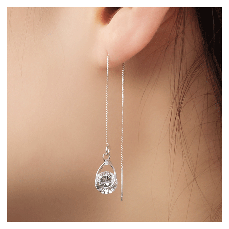 Womens Girls Lightweight Zircon Alloy Dangle Earrings Elegant Water Drop Earrings for Party Evening Business Costume Jewelry
Womens Girls Lightweight Zircon Alloy Dangle Earrings Elegant Water Drop Earrings for Party Evening Business Costume Jewelry