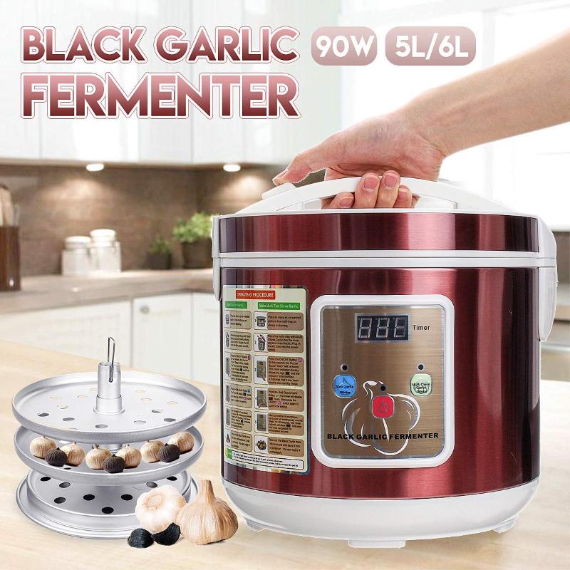 110V/220V Automatic Black Garlic Fermenter Maker 5L 6L 90W Home diy Fermentation Machine Kitchen Cooking Tools Dropshipping 2020
110V/220V Automatic Black Garlic Fermenter Maker 5L 6L 90W Home diy Fermentation Machine Kitchen Cooking Tools Dropshipping 2020