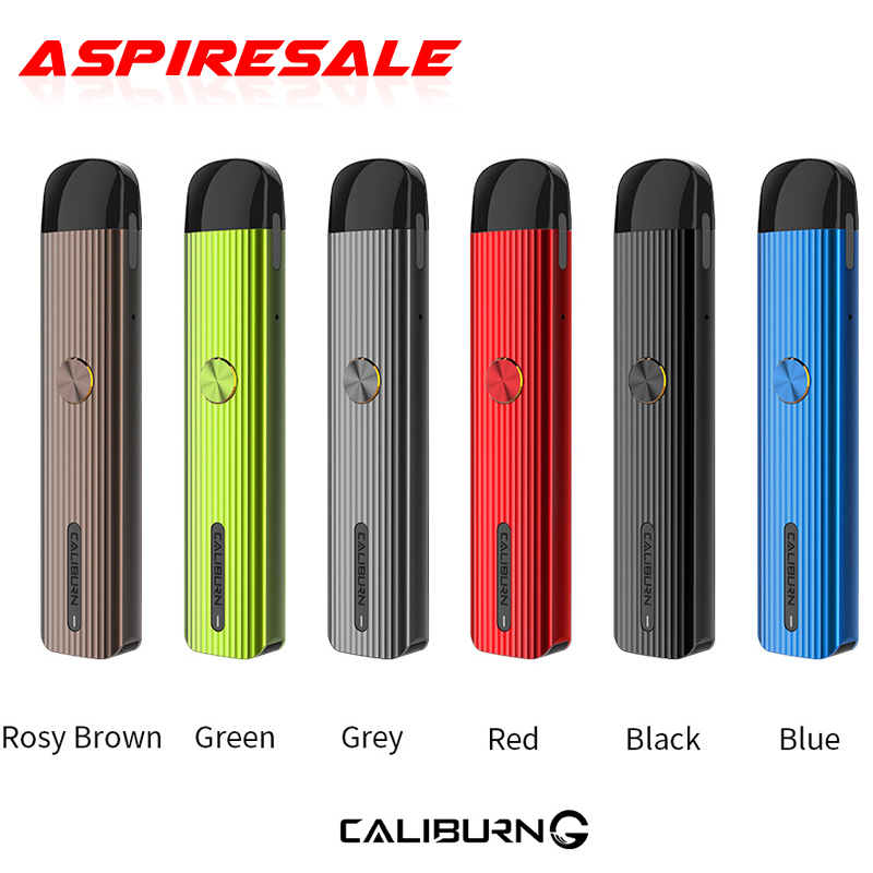Authentic Uwell Caliburn G Pod Kit Built-in 690mAh Battery and 2ml Top Filling Pod with 0.8ohm Caliburn G Mesh Coil
Authentic Uwell Caliburn G Pod Kit Built-in 690mAh Battery and 2ml Top Filling Pod with 0.8ohm Caliburn G Mesh Coil