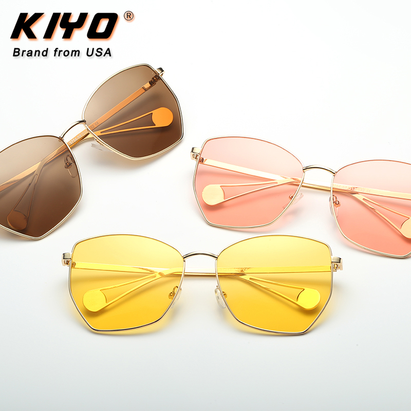 KIYO Brand 2020 New Women Round Polygonal Sunglasses Metal Classic Sun Glasses High Quality UV400 Driving Eyewear 3754
KIYO Brand 2020 New Women Round Polygonal Sunglasses Metal Classic Sun Glasses High Quality UV400 Driving Eyewear 3754