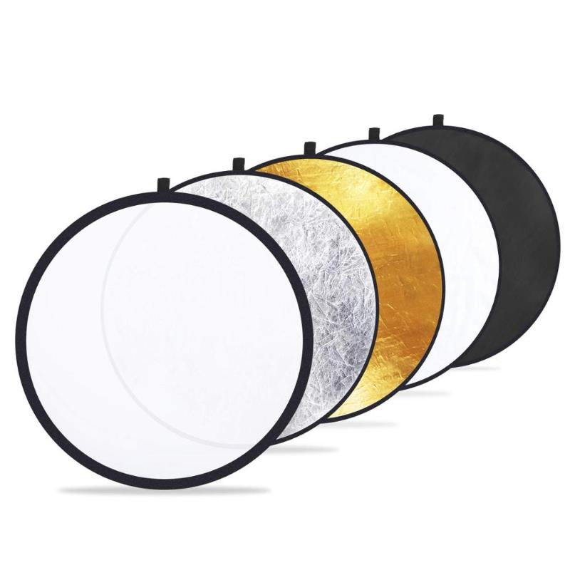 5-in-1 Photography Reflector Light Reflectors for Photography Photo Reflector Collapsible Translucent,Silver,Gold,White,Black
5-in-1 Photography Reflector Light Reflectors for Photography Photo Reflector Collapsible Translucent,Silver,Gold,White,Black