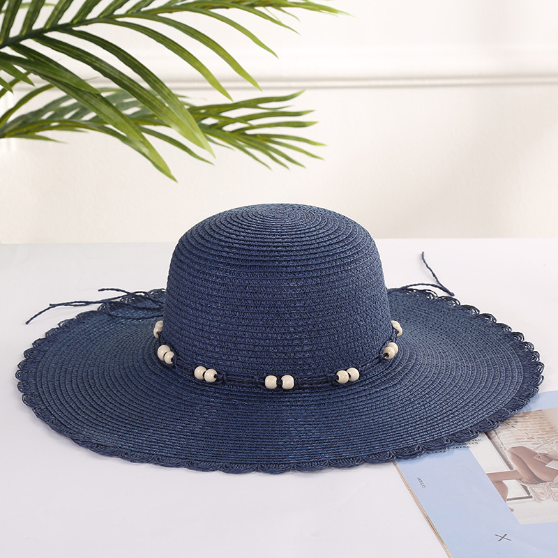 RUBY VICKY Beach Vacation Wide Brim Visor Casual Summer Sun Hats For Women Summer Hat Women Panama Straw Hat
RUBY VICKY Beach Vacation Wide Brim Visor Casual Summer Sun Hats For Women Summer Hat Women Panama Straw Hat