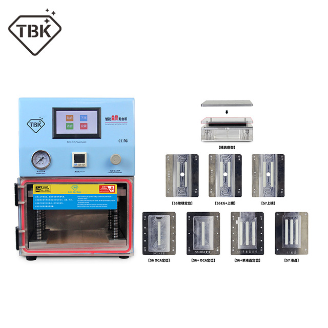 TBK-108 Vacuum OCA Laminating Machine LCD for Samsung edge s7/s6/s6+ Screen Refurbish Laminator
TBK-108 Vacuum OCA Laminating Machine LCD for Samsung edge s7/s6/s6+ Screen Refurbish Laminator