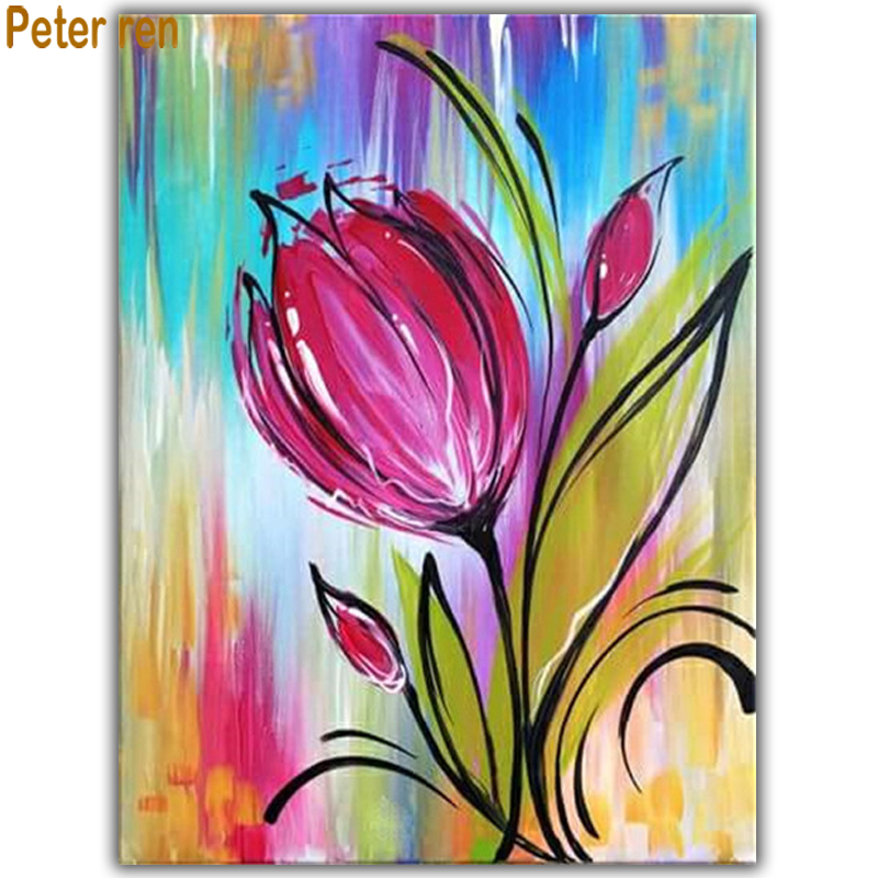 Diy Diamond painting cross stitch flowers Square\Round diamond mosaic Living room bedroom Full embroidery Gouache tulip
Diy Diamond painting cross stitch flowers Square\Round diamond mosaic Living room bedroom Full embroidery Gouache tulip