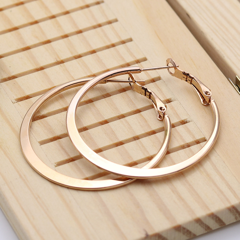 Stud Circle Earring Women Fashion Stainless Steel Black Color 2021 Wholesale Snag Piercing Rose Gold Bohemia
Stud Circle Earring Women Fashion Stainless Steel Black Color 2021 Wholesale Snag Piercing Rose Gold Bohemia