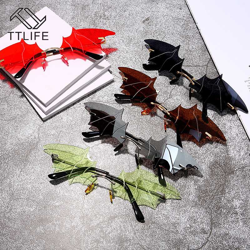 TTLIFE Cool Creative Batwing Sunglasses Trend Eyewear Women Men Rimless Vintage EyeGlasses Trend Ladies Outdoor Sun Glasses
TTLIFE Cool Creative Batwing Sunglasses Trend Eyewear Women Men Rimless Vintage EyeGlasses Trend Ladies Outdoor Sun Glasses