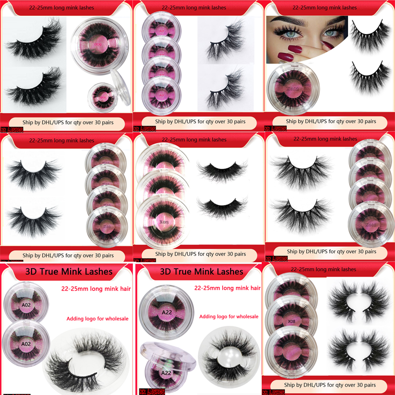 6D Mink Hair False Eyelashes 25mm Long Lashes Thick Wispy Fluffy eyelashes 5D Mink Eye Lashes 25mm False Eyelashes Thick Long 5D mink lashes
6D Mink Hair False Eyelashes 25mm Long Lashes Thick Wispy Fluffy eyelashes 5D Mink Eye Lashes 25mm False Eyelashes Thick Long 5D mink lashes