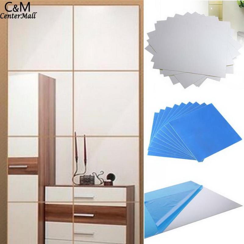 Tile 9pcs DIY Stickers Mosaic Decal Mirror Square Decorations wall paper 3D wallpaper home decor, Navy blue
Tile 9pcs DIY Stickers Mosaic Decal Mirror Square Decorations wall paper 3D wallpaper home decor, Navy blue