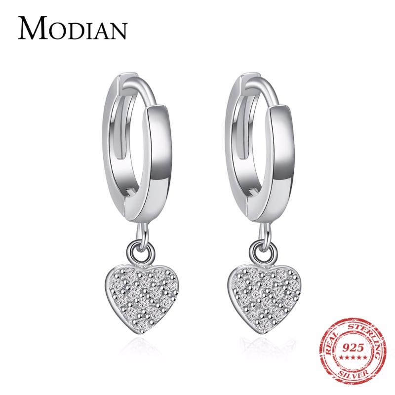Dangle & Chandelier Modian Luxury Solid 925 Sterling Silver Hearts Stars Earrings Fashion Jewerly For Women Wedding Earring Gift
Dangle & Chandelier Modian Luxury Solid 925 Sterling Silver Hearts Stars Earrings Fashion Jewerly For Women Wedding Earring Gift