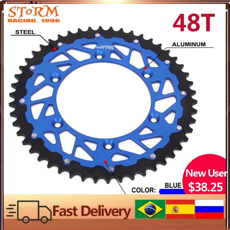 44 46 47 48 49 50 51 52 T Teeth Motorcycle Steel Aluminum Composite Rear Sprocket For YZ YZF WRF 125 250 400 426 450
44 46 47 48 49 50 51 52 T Teeth Motorcycle Steel Aluminum Composite Rear Sprocket For YZ YZF WRF 125 250 400 426 450